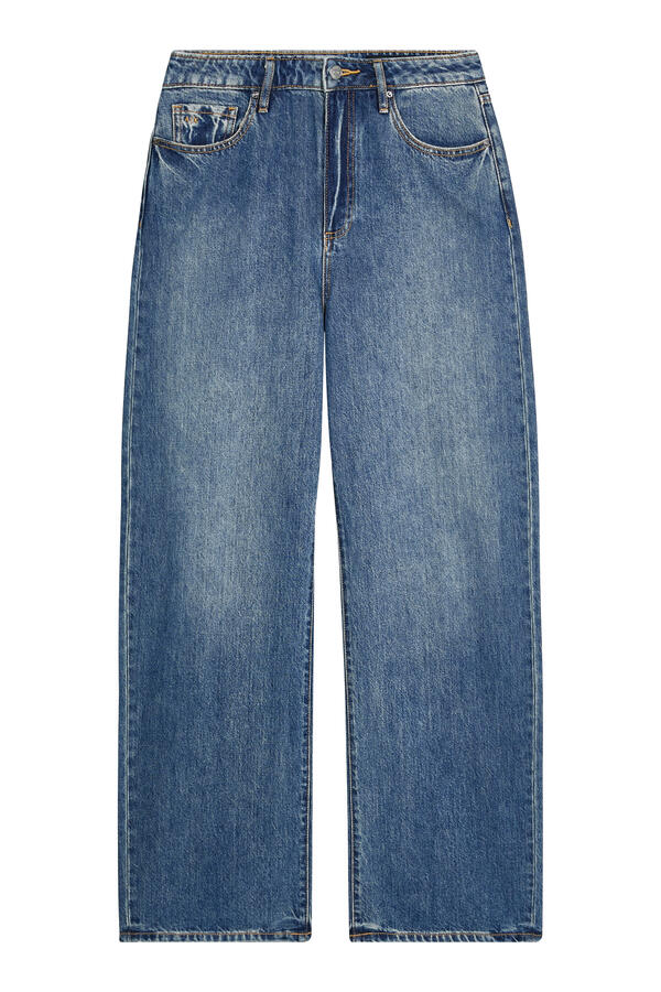 Faded 5-Pocket Pants