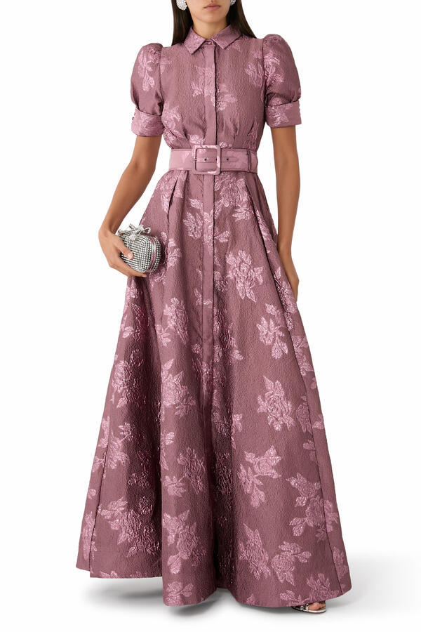 Annette Button Gown