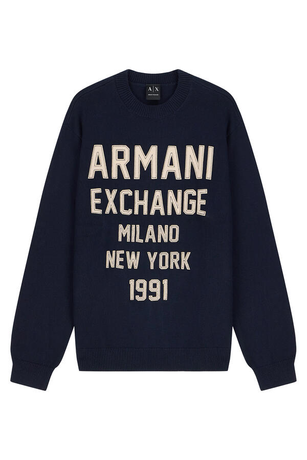 AX Logo Urban Varsity Knitwear