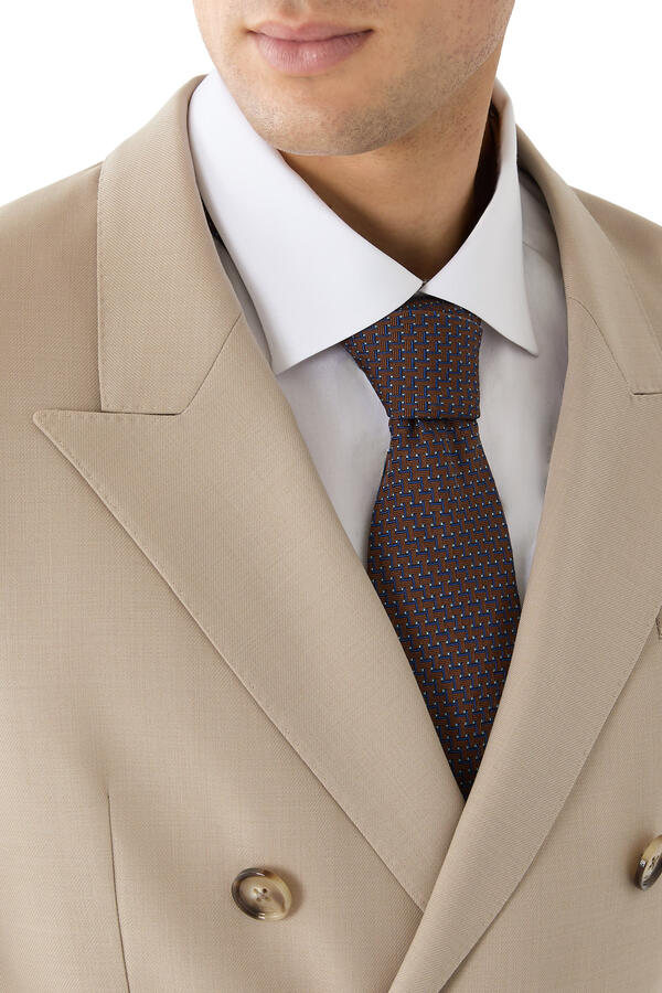 Geometric Woven Tie