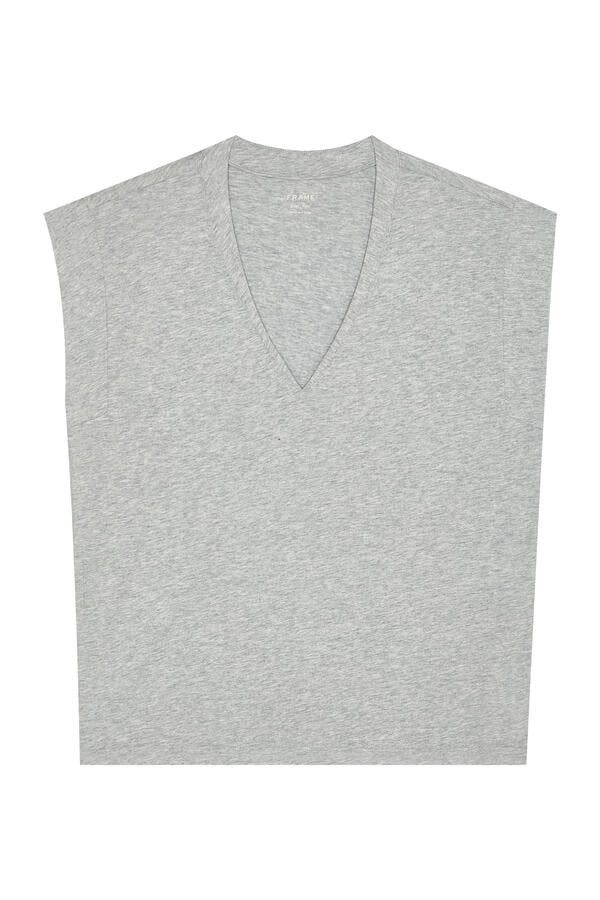 Le Mid-Rise V-Neck T-Shirt