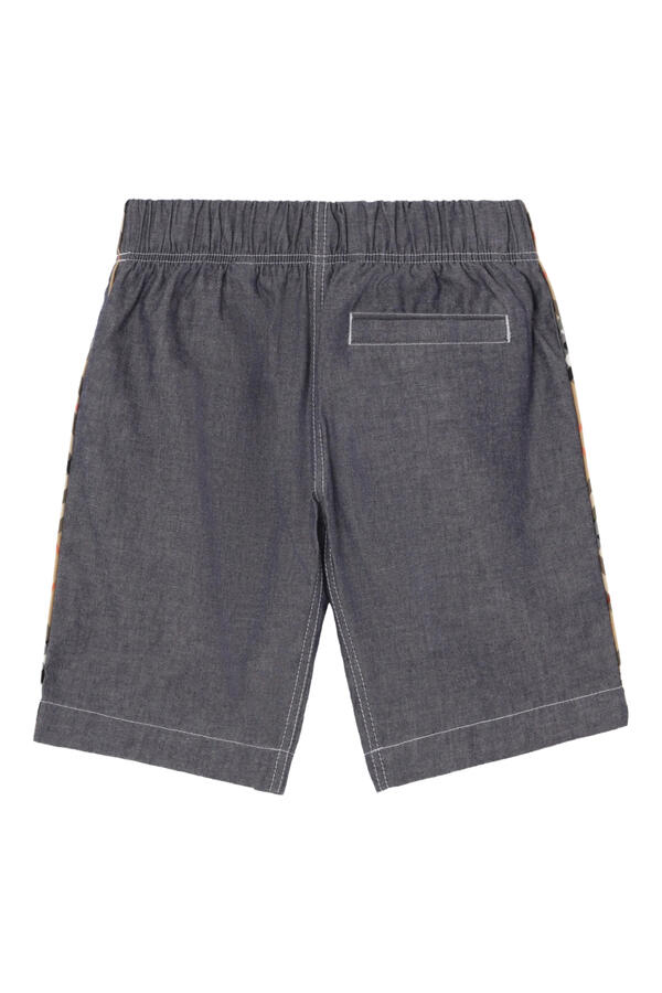 Kids Cotton Cargo Shorts