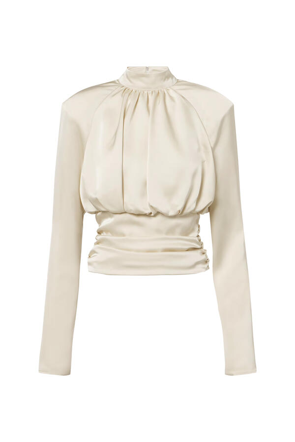 Long Sleeve Ruched Top 