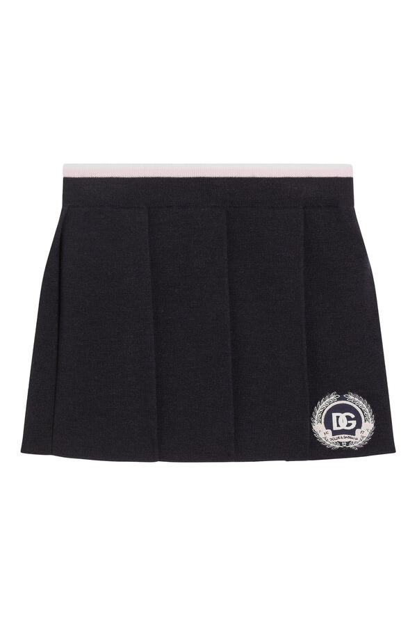 Kids Knitted Skirt