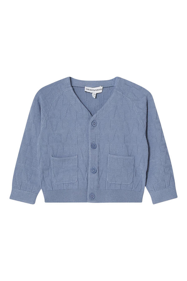Kids EA Logo Cardigan