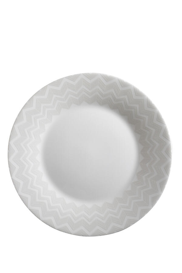 Zig-Zag Dessert Plate