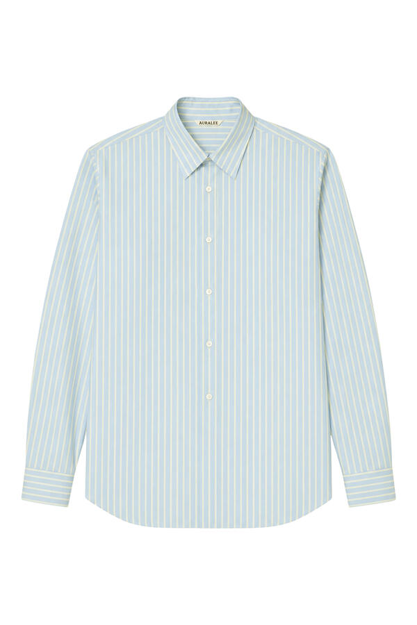 Super Fine Wool Stripe Shirt