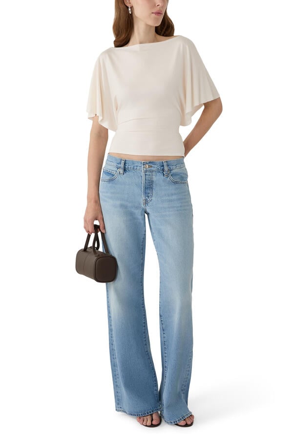 The Gray Straight-Leg Jeans