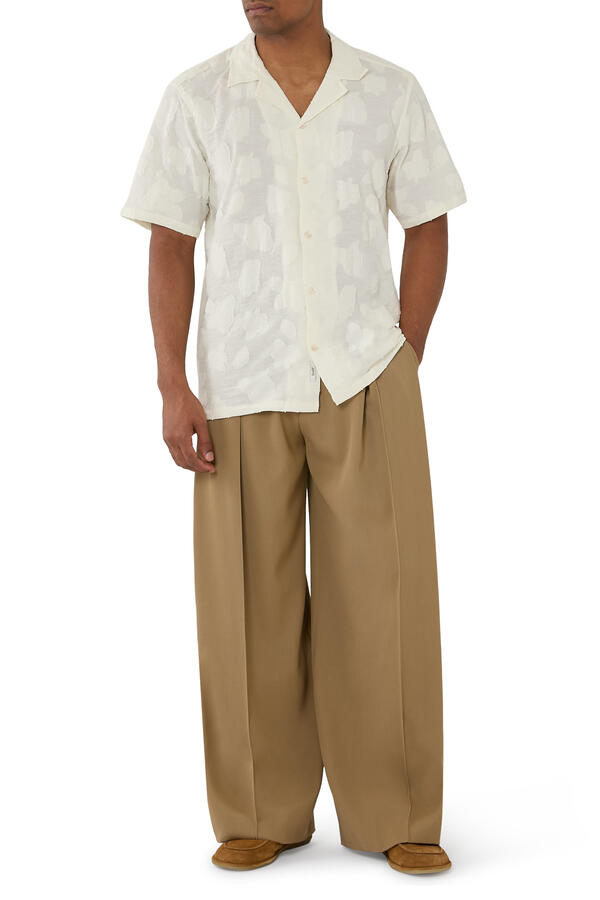 Peer Jacquard Regular Fit Shirt