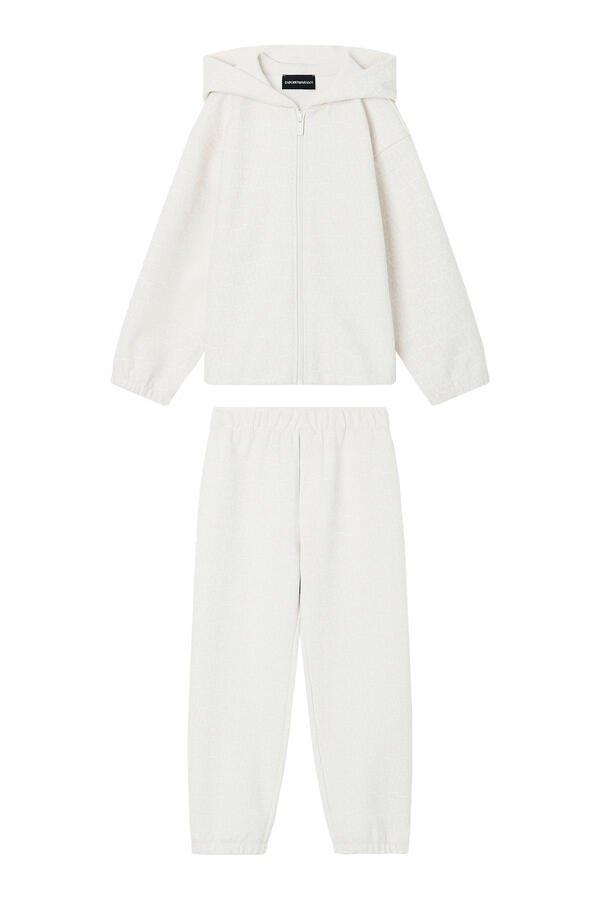 Kids Embossed Logo Tracksuit Set
