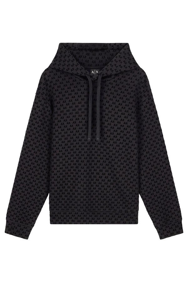 Bonded Stretch Cotton Sweatshirt