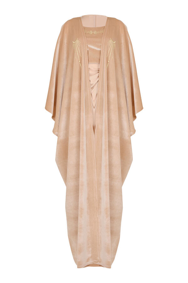  Velvet Wrapped Kaftan