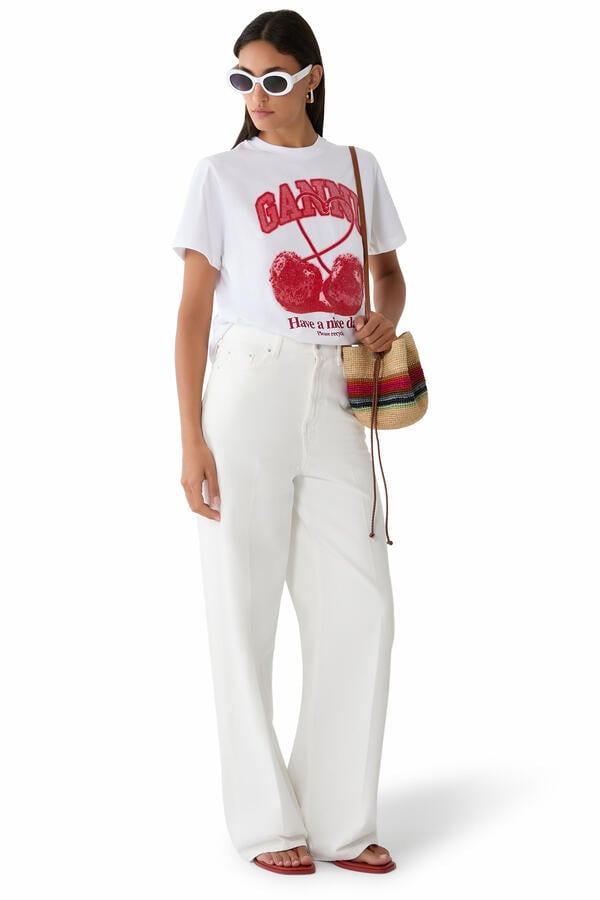 Cherry Print T-shirt 