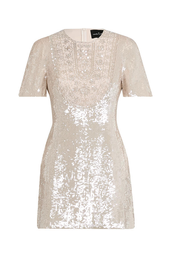 Dusklight Lace Micro Mini Dress