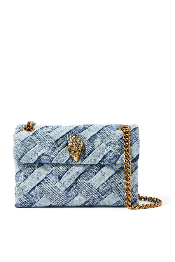Mini Kensington Soft Denim Shoulder Bag