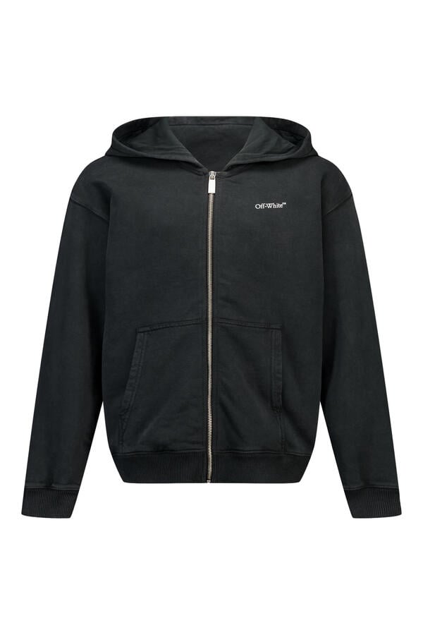 Kids Arrow Monogram Zip-Up Hoodie