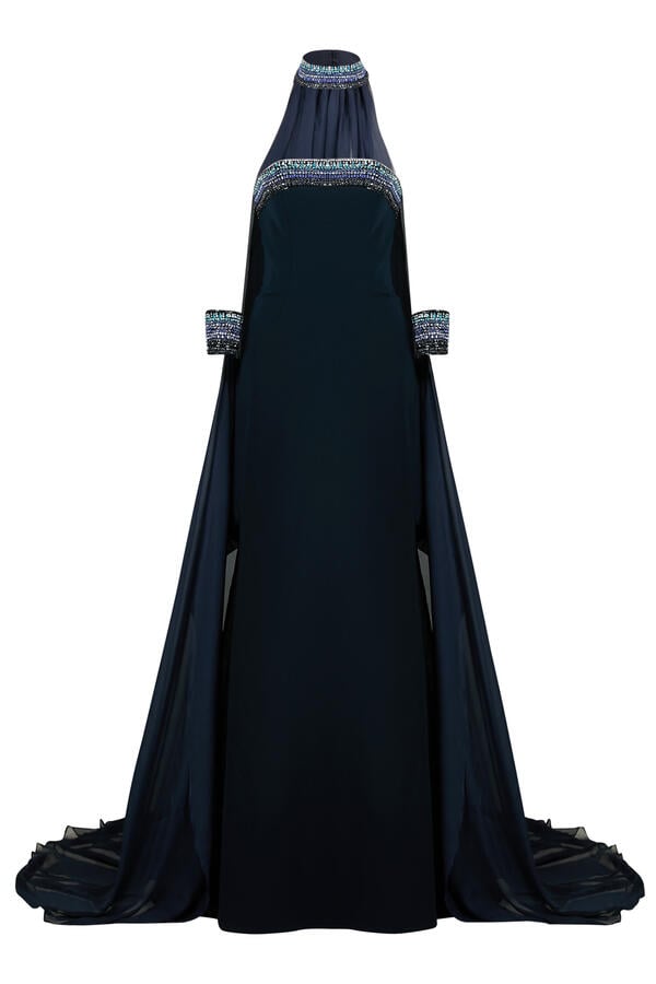 Strapless Evening Gown