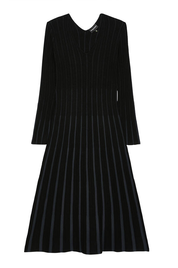 Ribbed Knit Dress