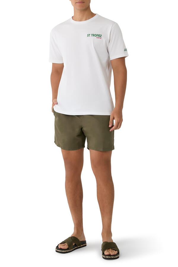 Comfort Classic Shark Print Swimshorts