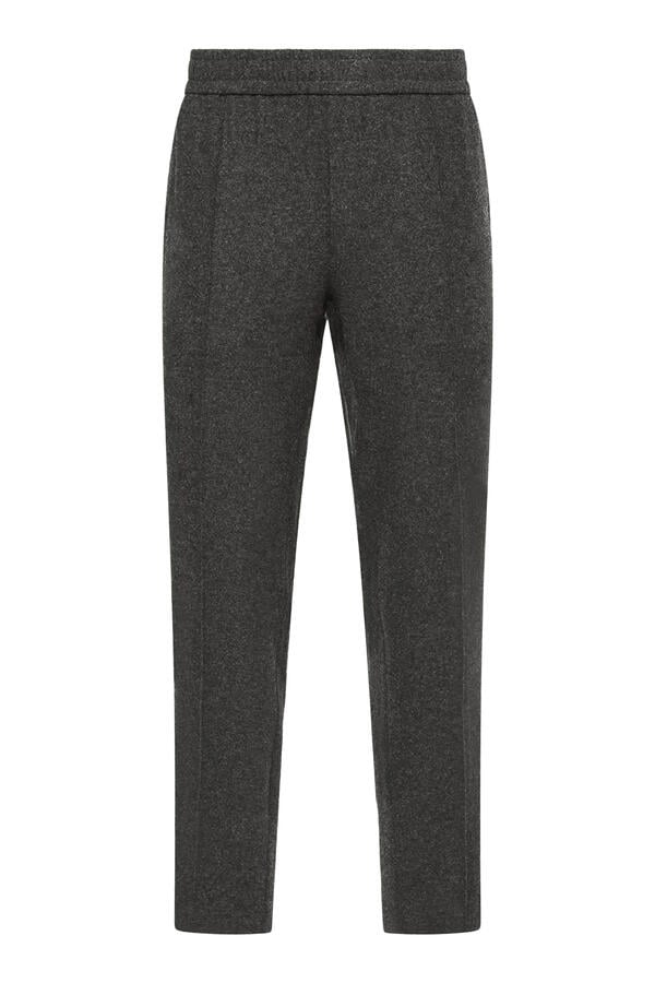 Logo Flannel Trousers