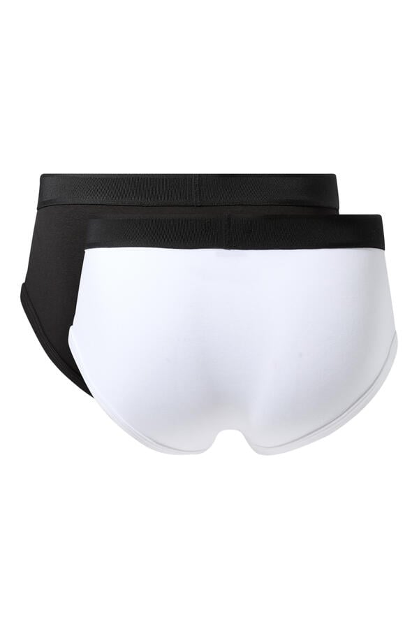Cotton Stretch Jersey Briefs - Pack of 2