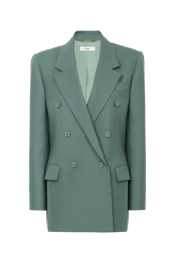 Double-Breasted Tailored Jacket