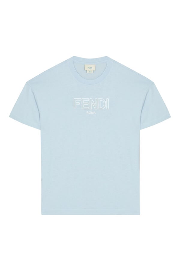 Kids Logo Cotton T-Shirt