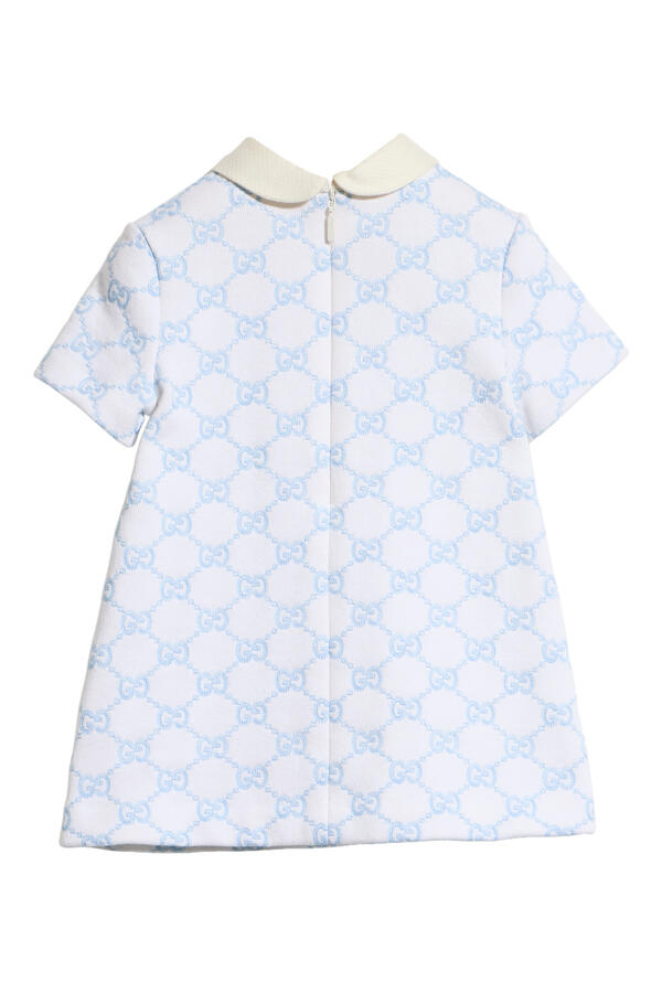 Kids Embroidered Cotton Jersey Dress