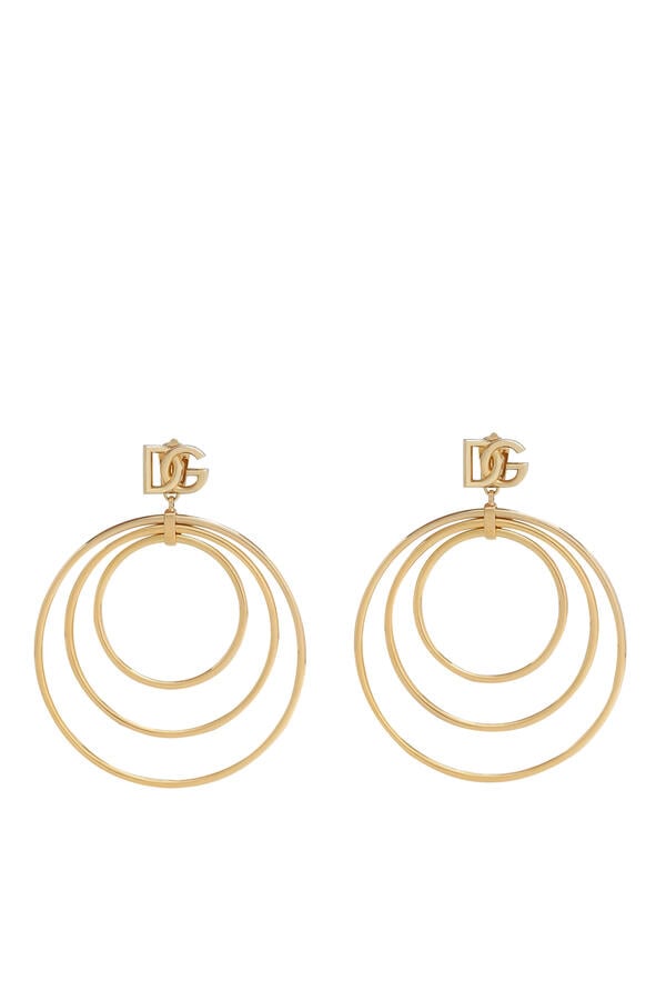  DG Logo Multi-Hoop Earrings