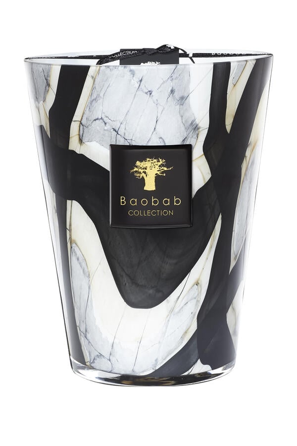 Max 10 Stones Marble Candle