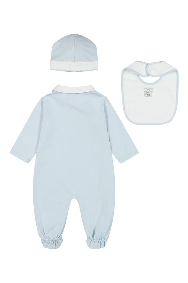 Kids Logo Onesie and Beanie Set