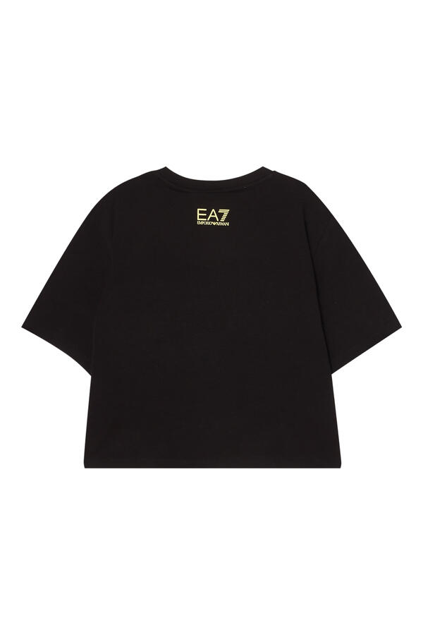 Kids EA7 Logo T-Shirt