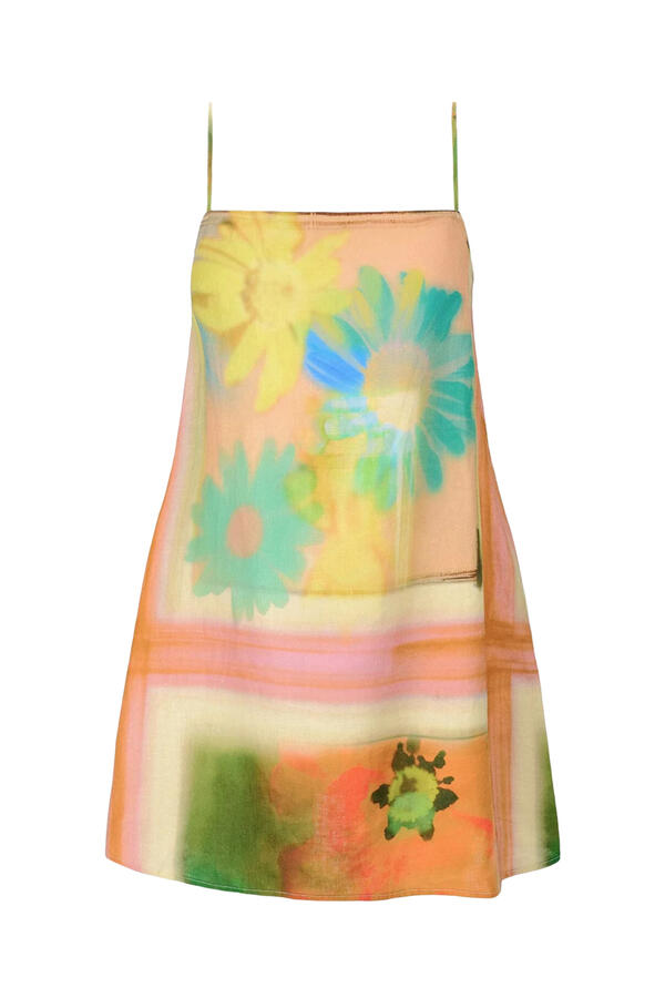 Laura Linen Mini Dress