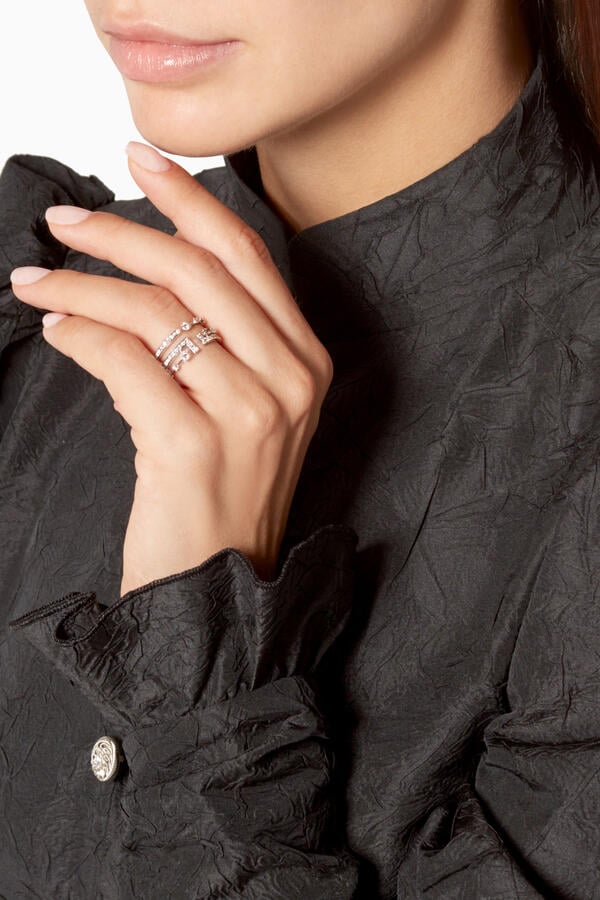 Avenues White Gold Ring
