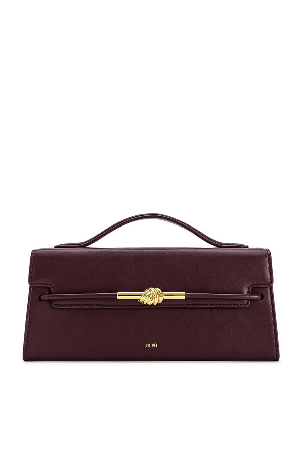 Lena Metal Rope Knot Top Handle Bag