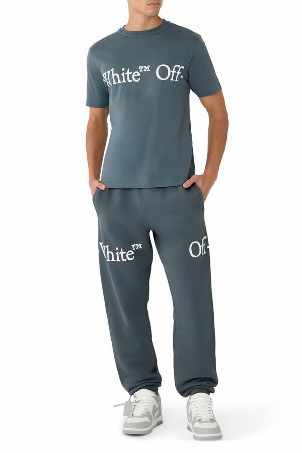 Bookish Scarf Cuffed Sweatpants