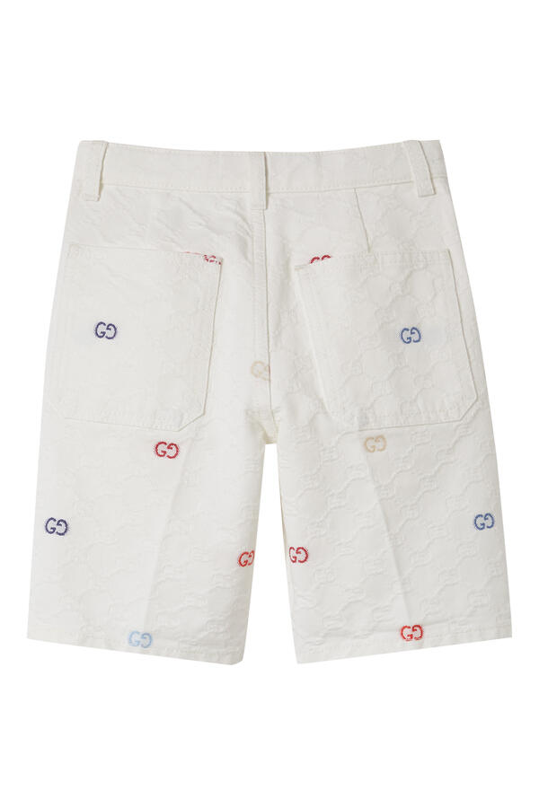 Kids GG Pleated Shorts