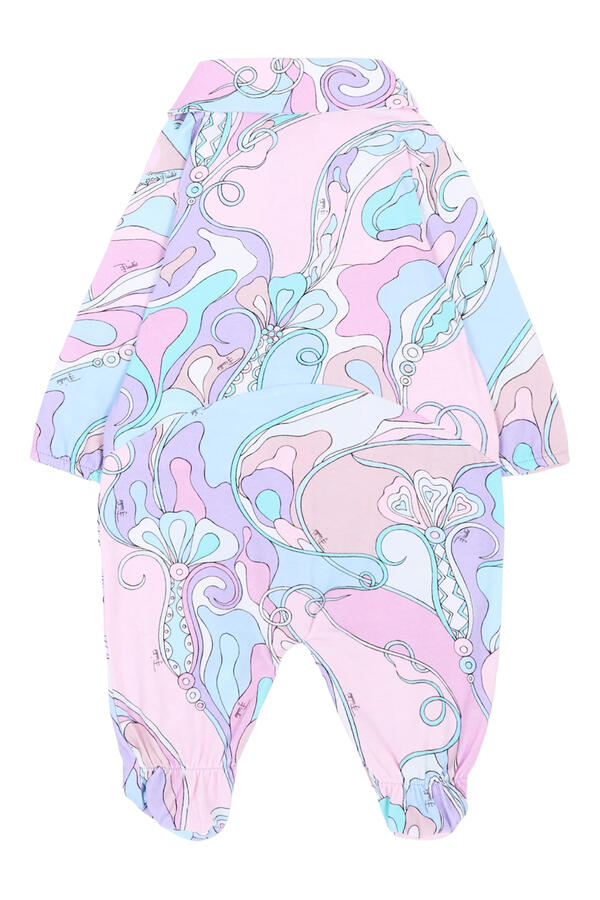 Kids Marmo-Print Babygrow and Comfort Set