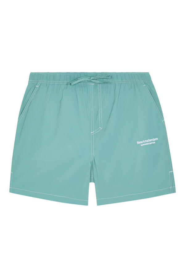 Logo Contrast Swimshorts