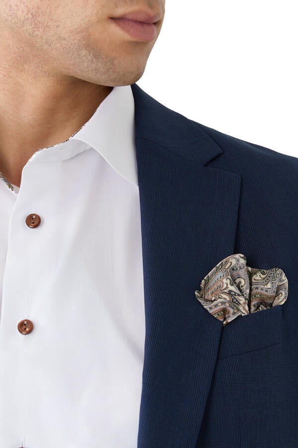 Paisley Silk Pocket Square