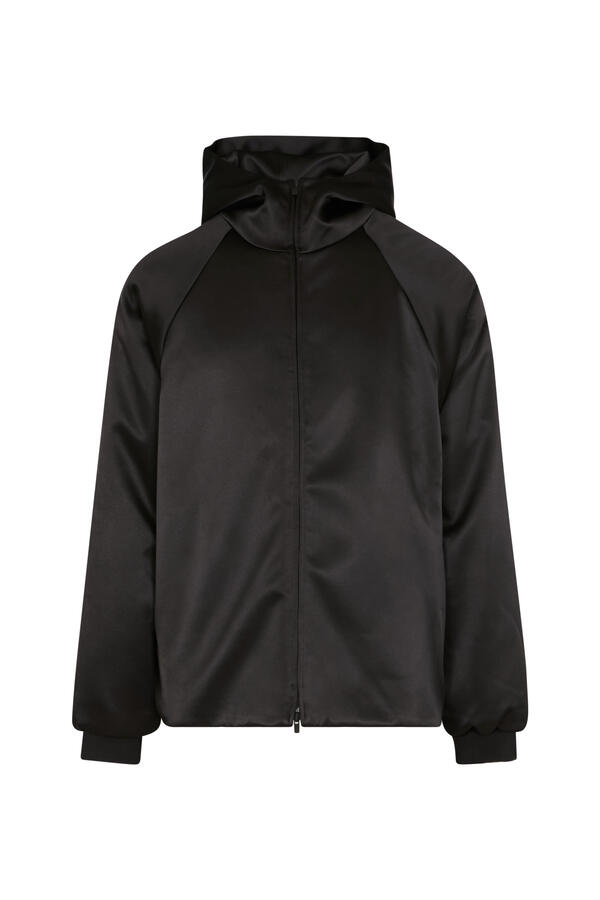 Hooded Bomber Jacket