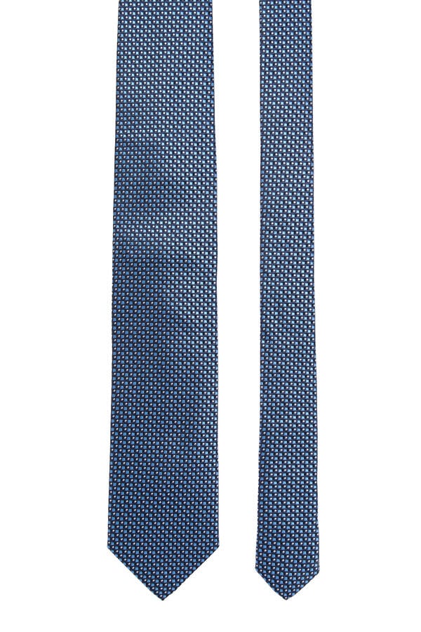 Geometric Woven Tie
