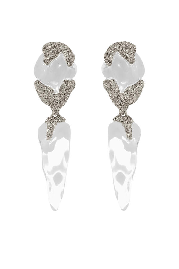 Silverlake Lucite Post Drop Earrings