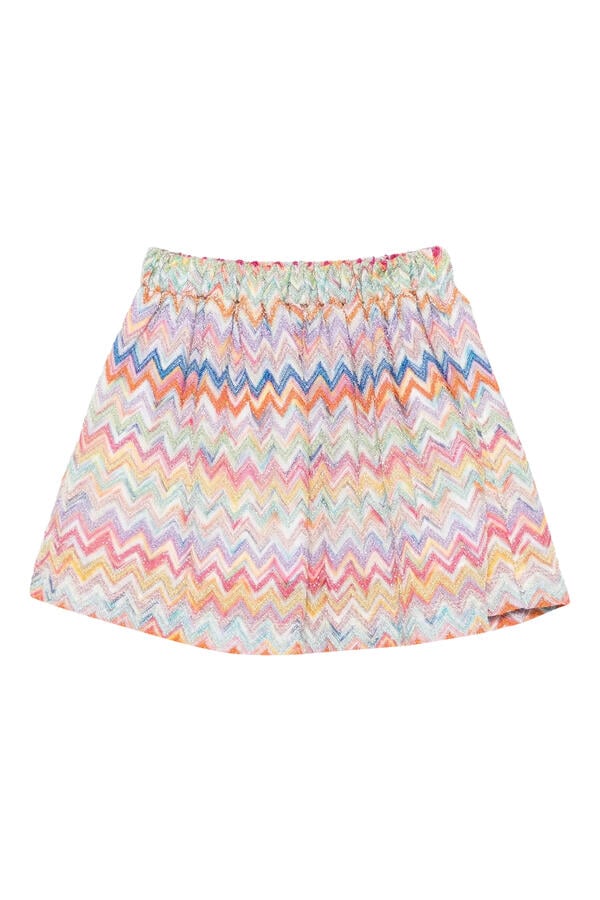 Kids Zigzag Pattern Skirt