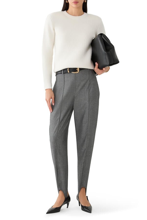 Tailored Stirrup Trousers