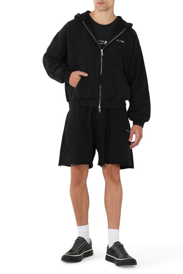 Logo Surf Zipped Hoodie