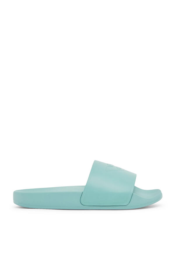 Kids Oversized Embossed Logo Slides