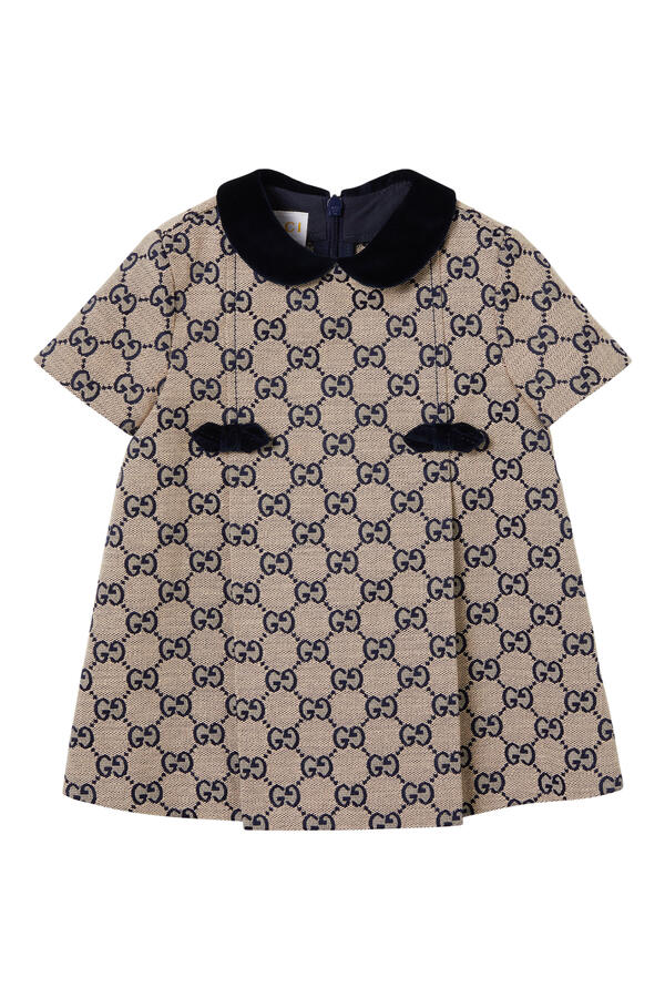 Kids GG Canvas Dress