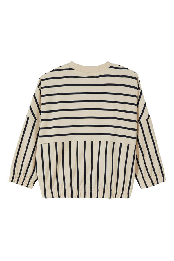 Kids Striped Tiger Graphic Sweatshirt