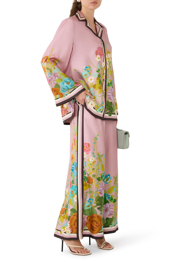 Clemenza Silk Pants